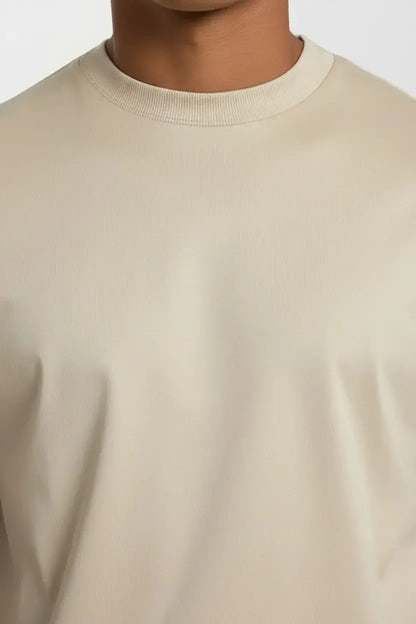 The Coastline Tee - Ivory Calm