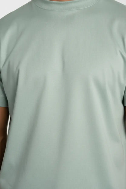 The Coastline Tee - Sage Haze